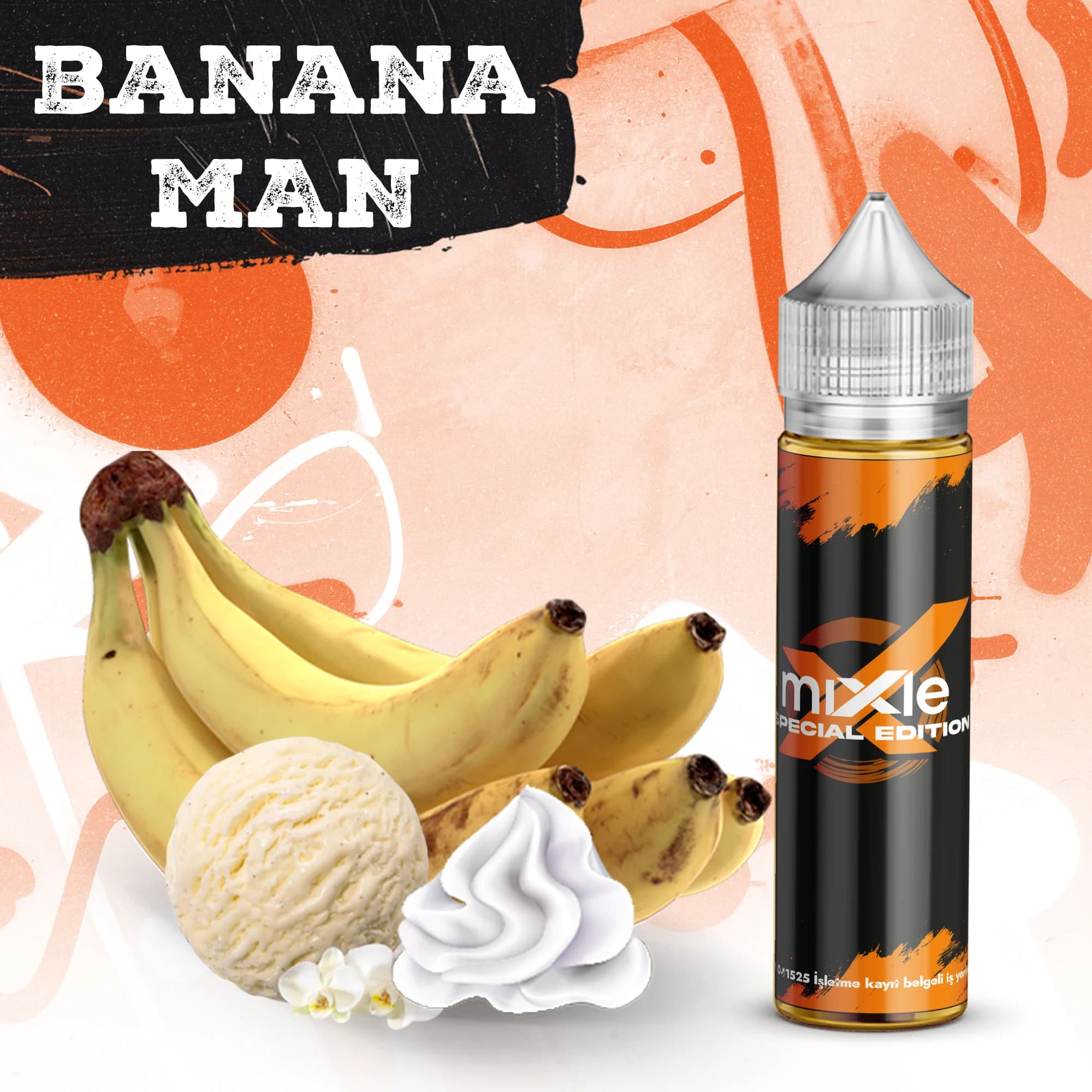 Banana Man Milkshake Mix Aroma — 30 ml Diykit (6 ml aroma)