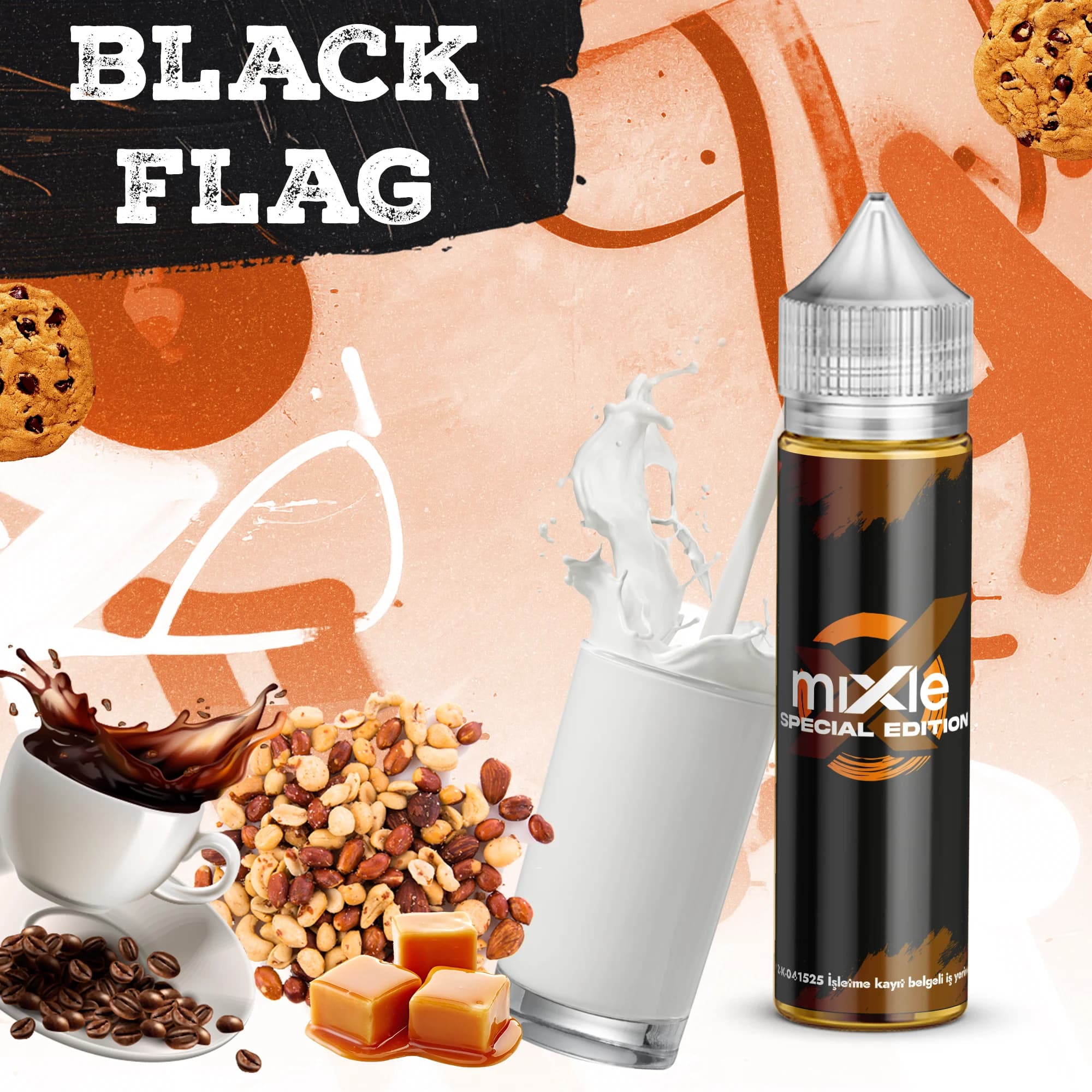 Black Flag Mix Aroma — 30 ml Diykit (6 ml aroma)