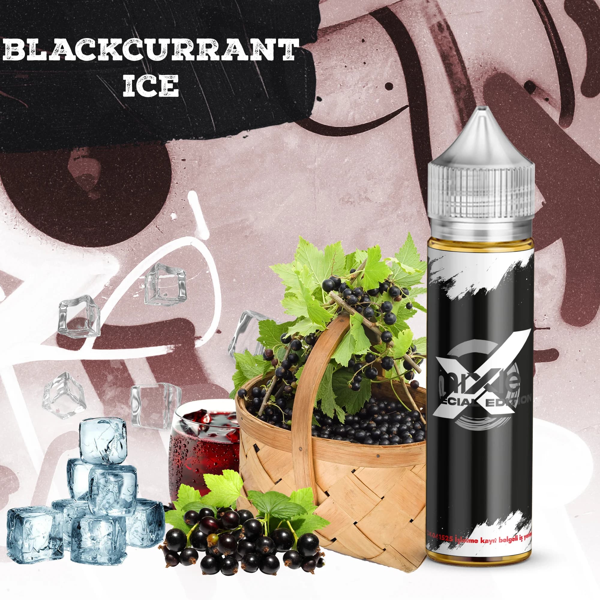 Blackcurrant Ice Mix Aroma — 30 ml Diykit (6 ml aroma)