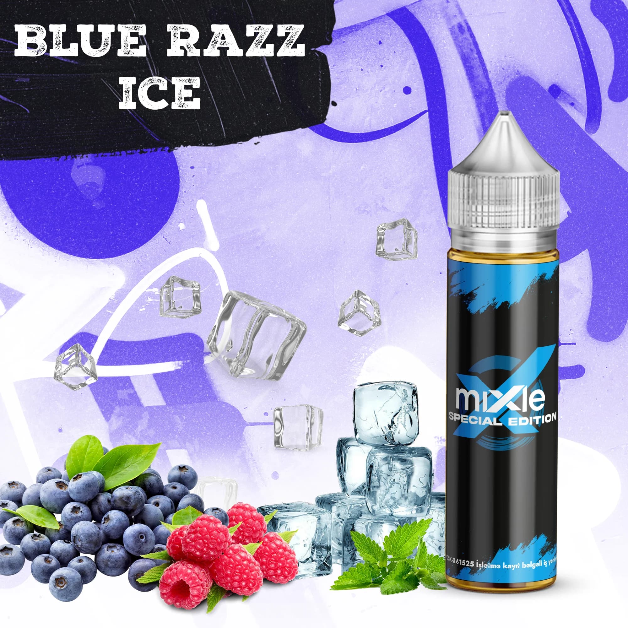 Blueberry Ice Mix Aroma — 30 ml Diykit (6 ml aroma)