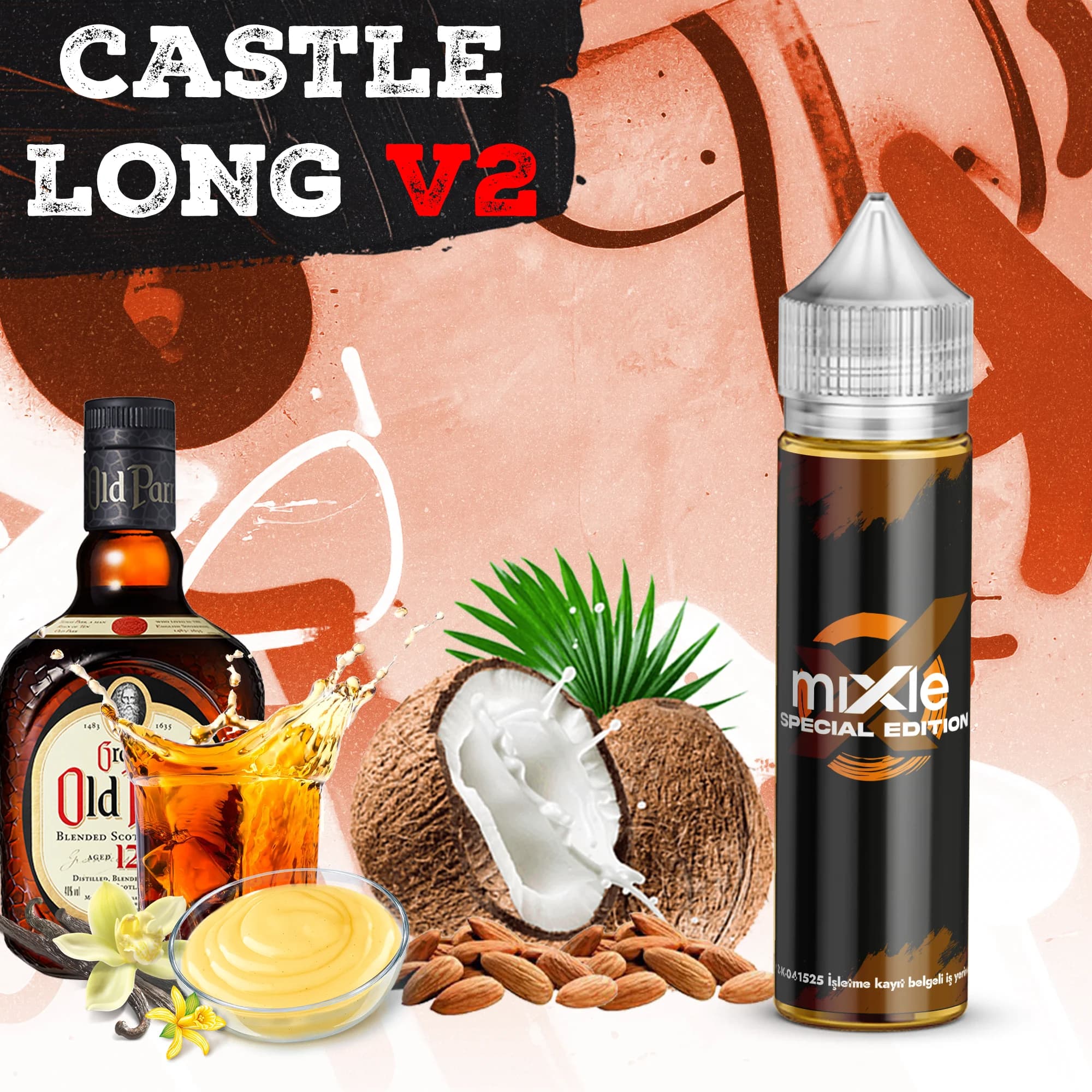 Castle Long v2 Mix Aroma — 30 ml Diykit (6 ml aroma)