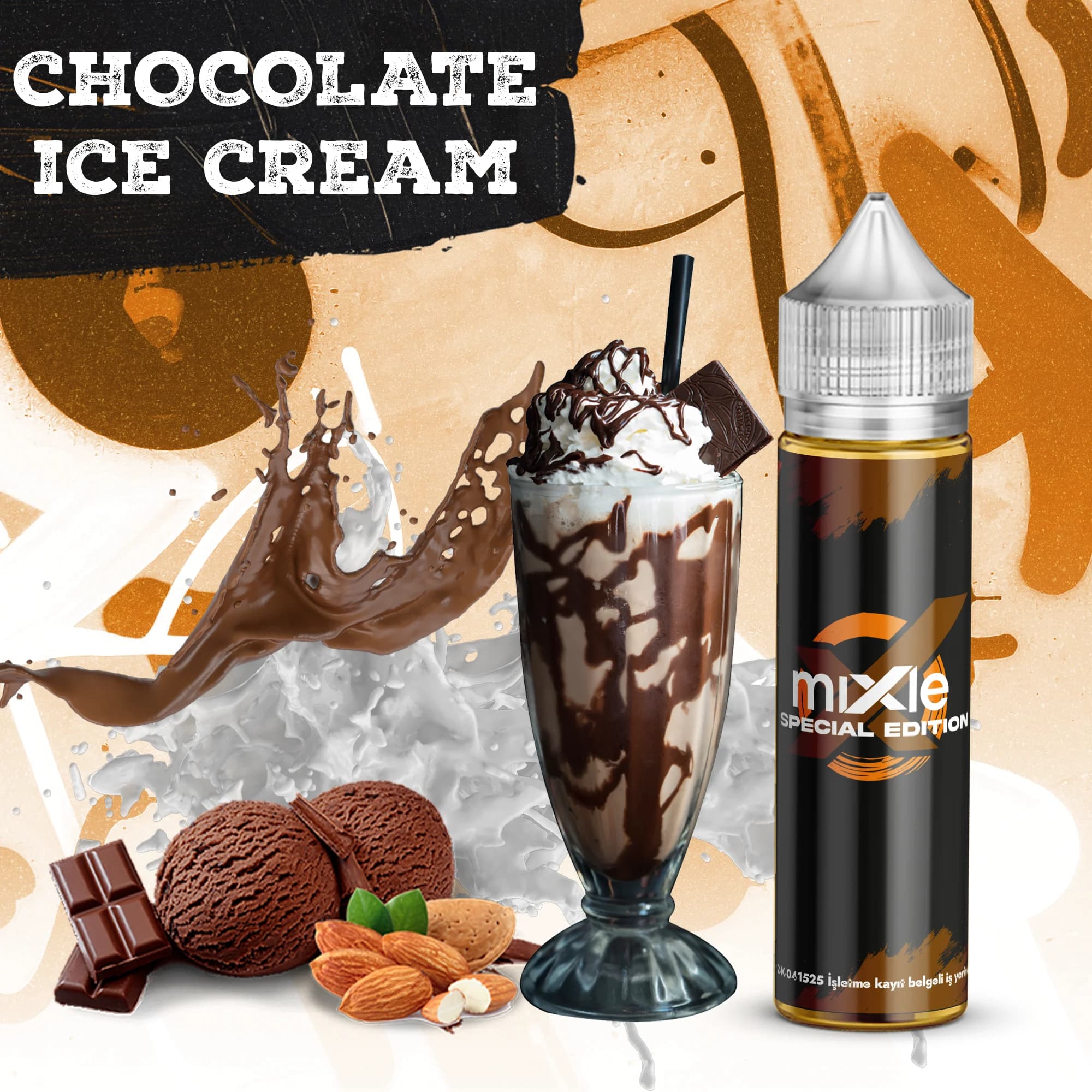 Chocolate Ice Cream Mix Aroma — 30 ml Diykit (6 ml aroma)