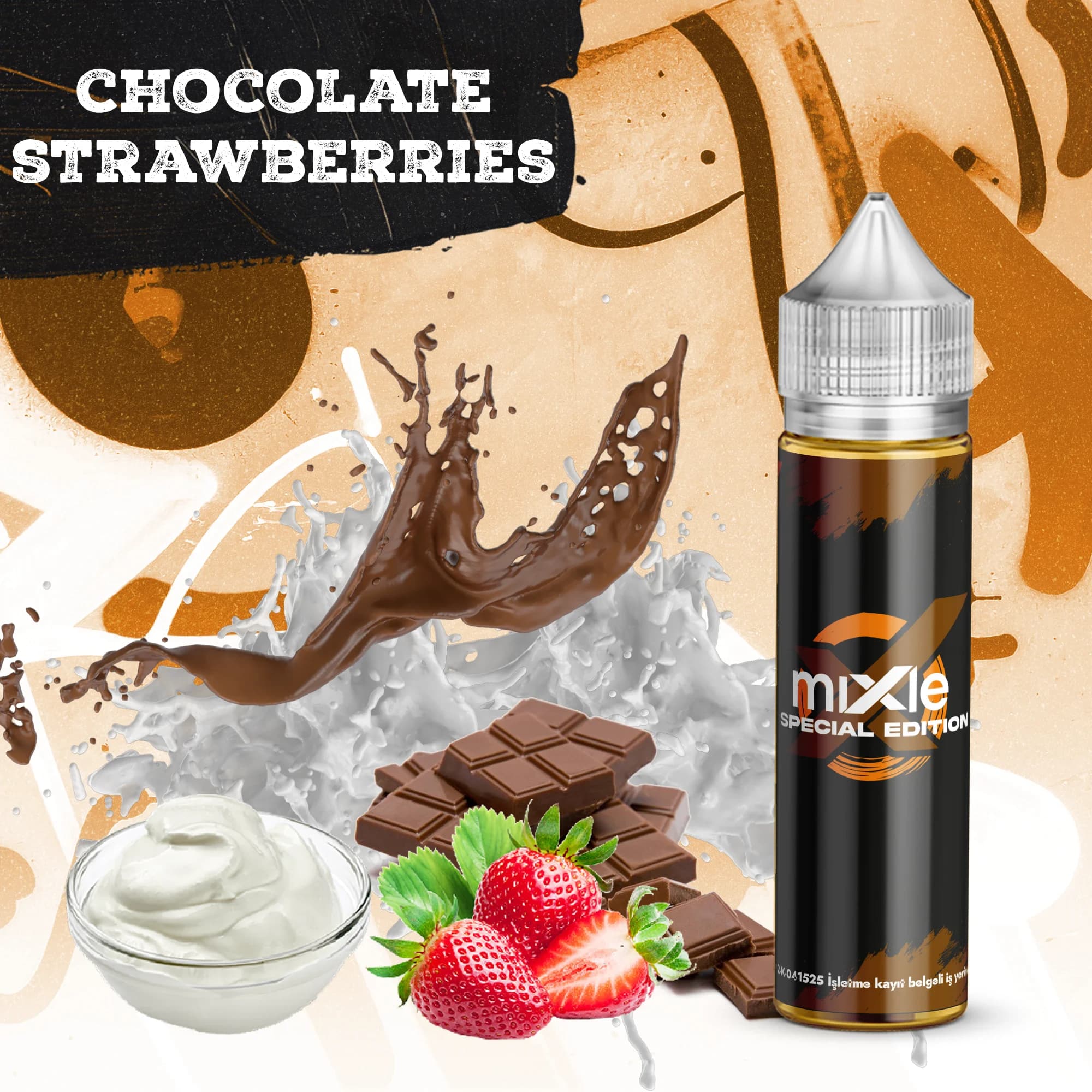 Chocolatte Strawberries Mix Aroma — 30 ml Diykit (6 ml aroma)
