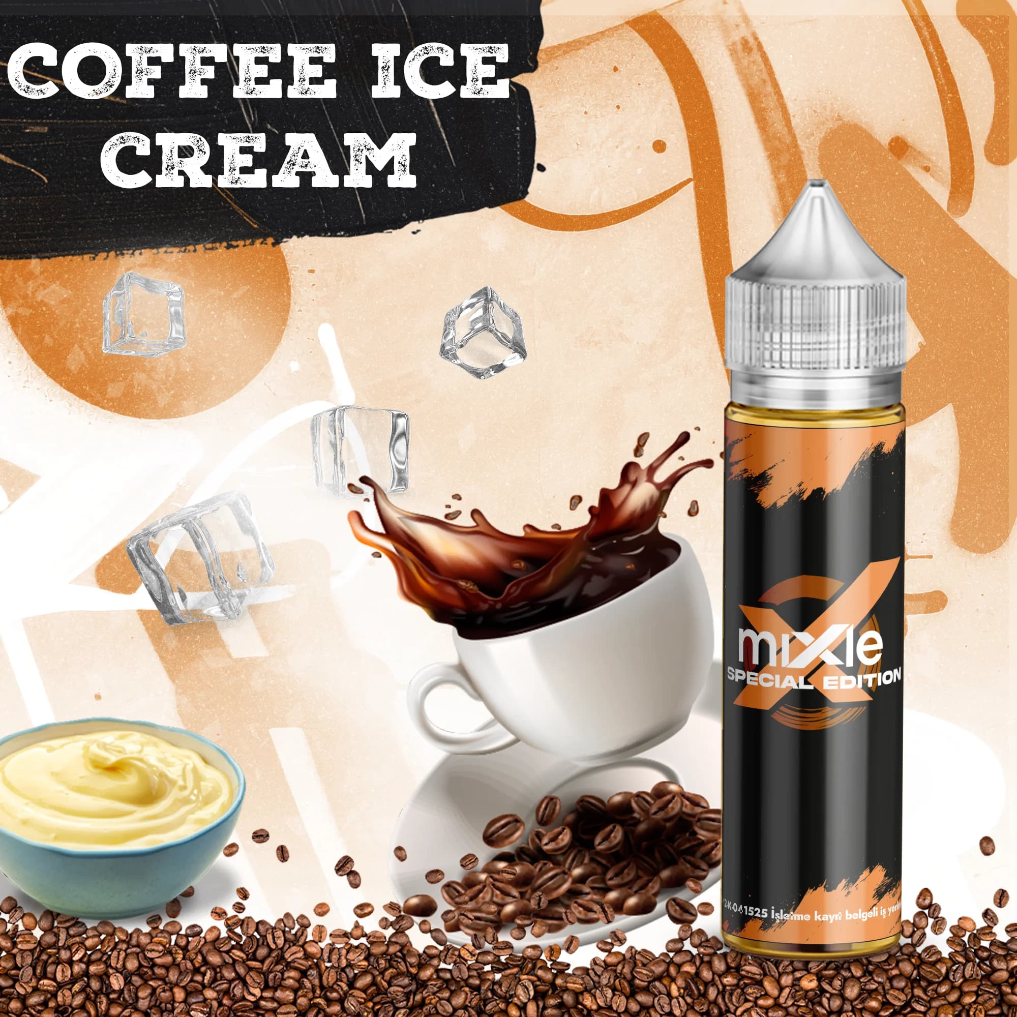 Coffee Ice Cream Mix Aroma — 30 ml Diykit (6 ml aroma)