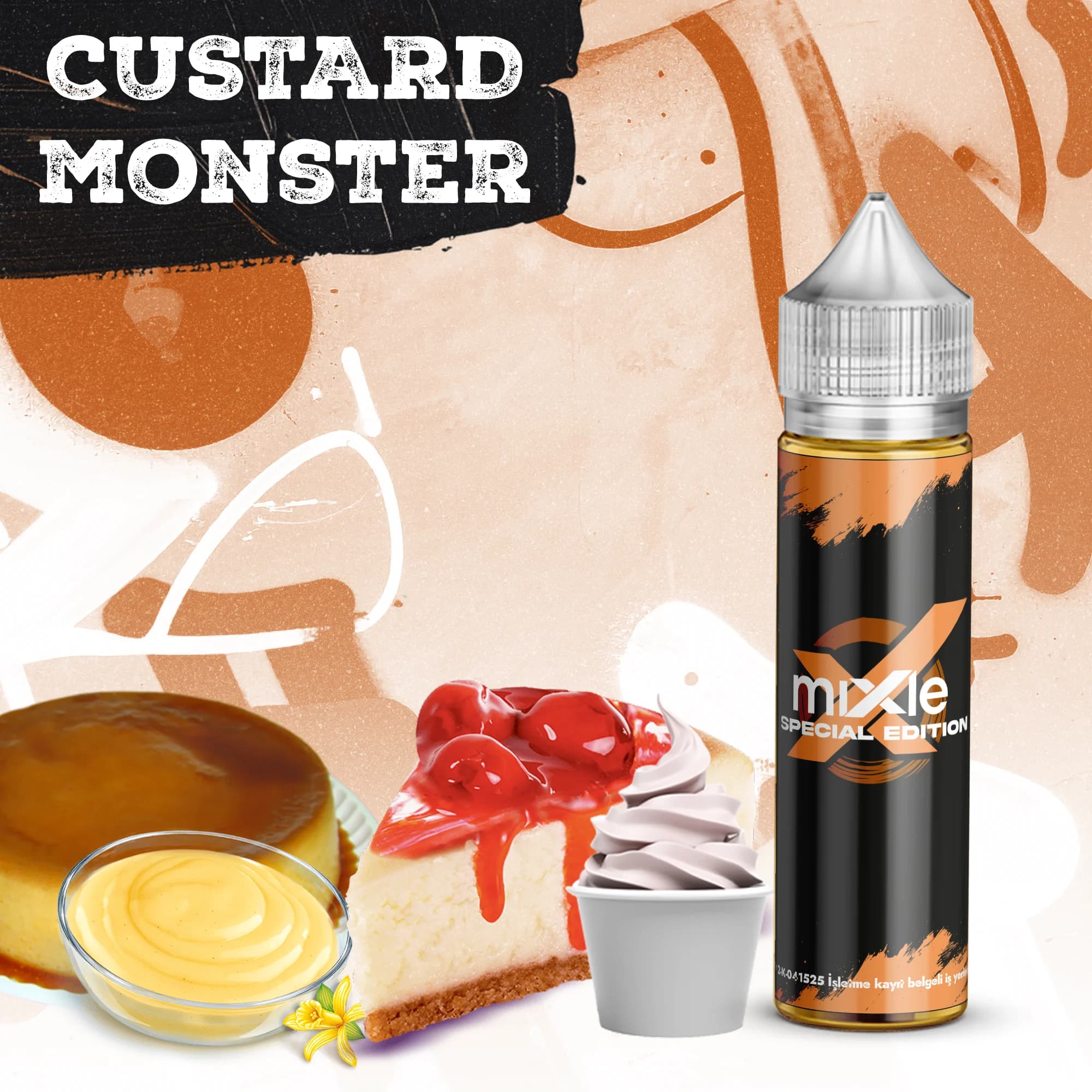 Custard Monster Mix Aroma — 30 ml Diykit (6 ml aroma)