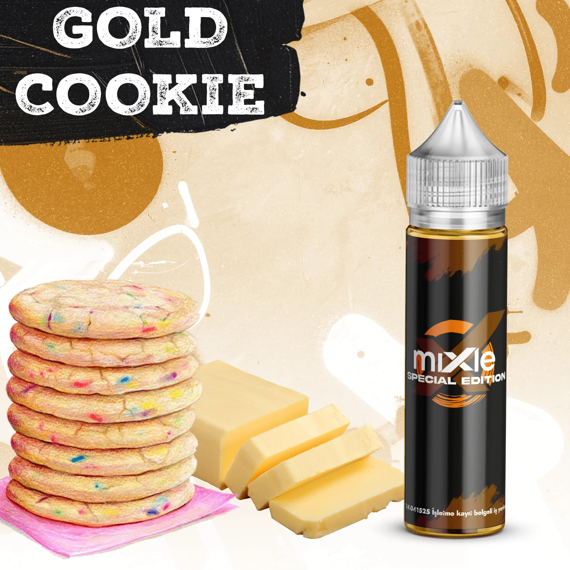 Gold Cookie Santa Mix Aroma — 30 ml Diykit (6 ml aroma)