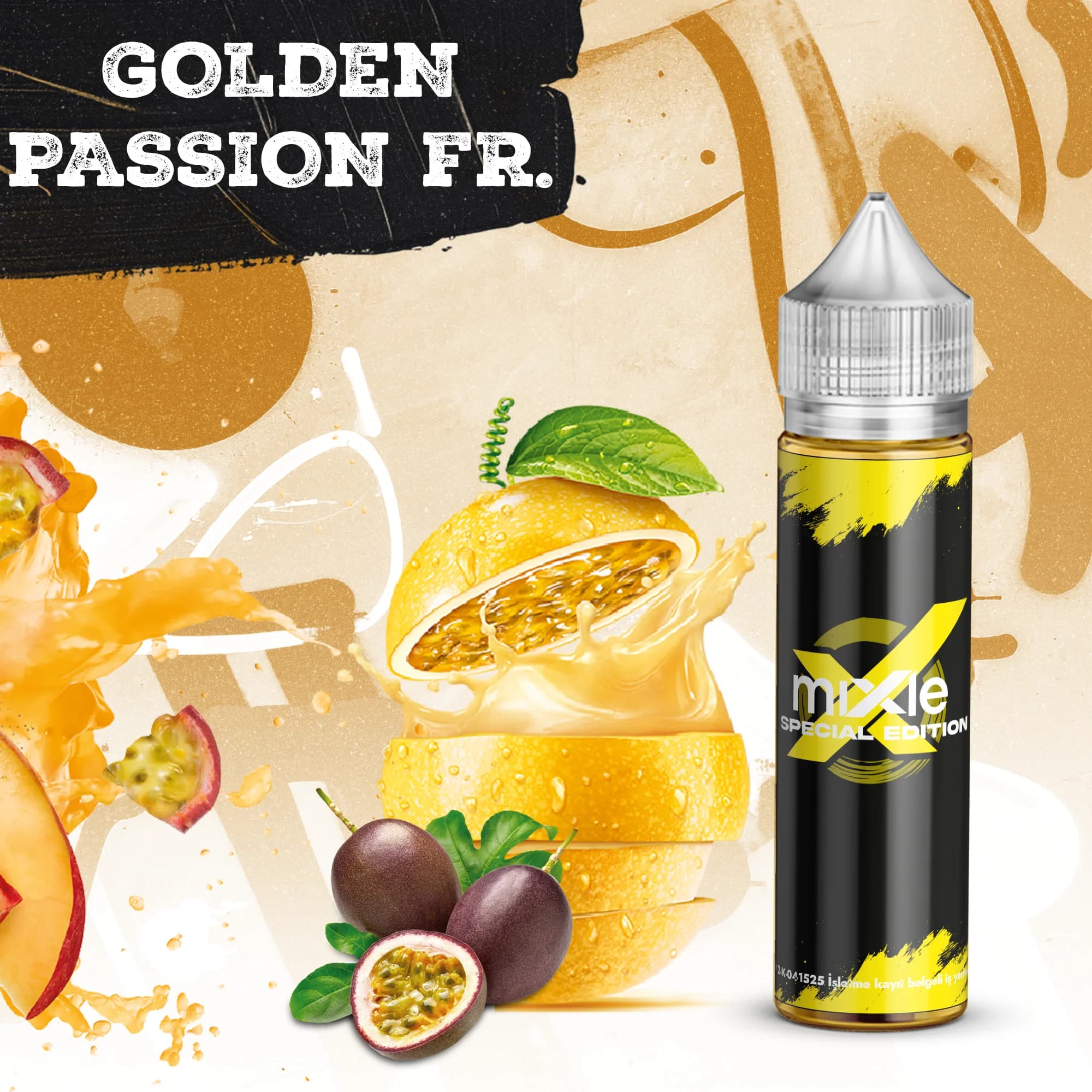 Golden Passion Fruit Mix Aroma — 30 ml Diykit (6 ml aroma)