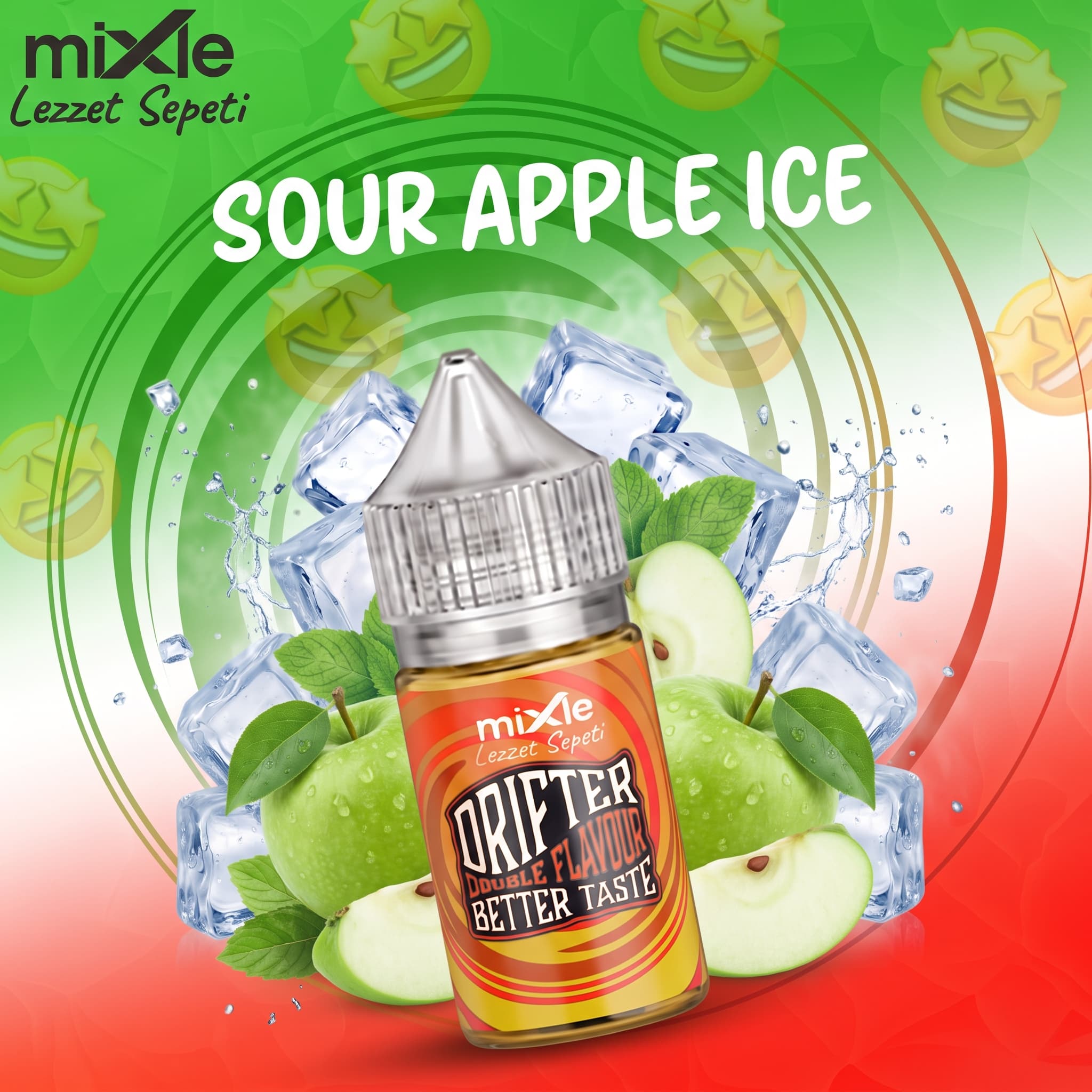Sour Apple Ice – Drifter Bar Aroma