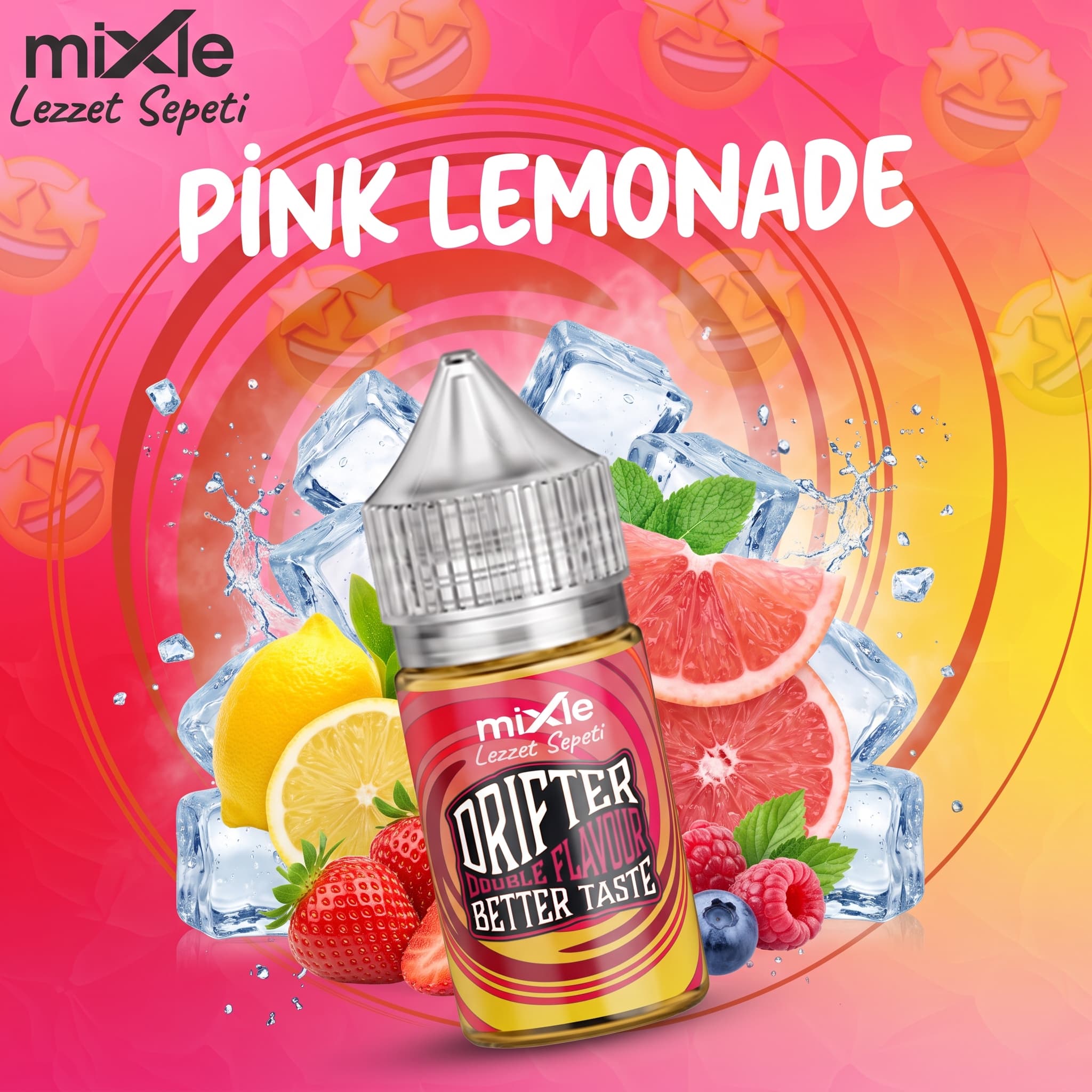 Pink Lemonade – Drifter Bar Aroma — 30 ml Diykit (9 ml aroma)