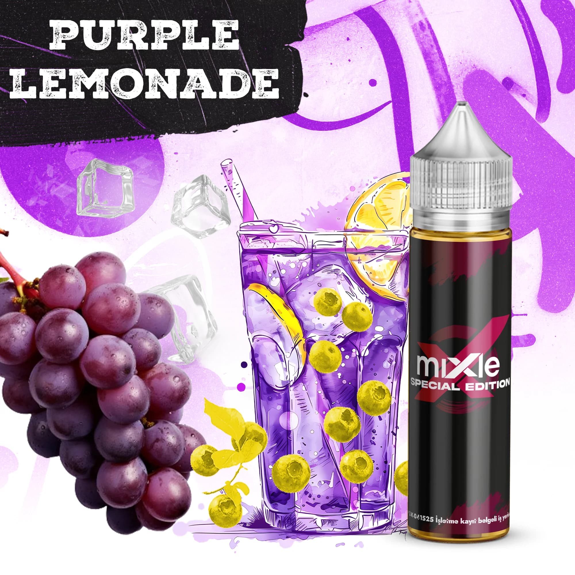 Purple Lemonade Santa Mix Aroma — 30 ml Diykit (6 ml aroma)