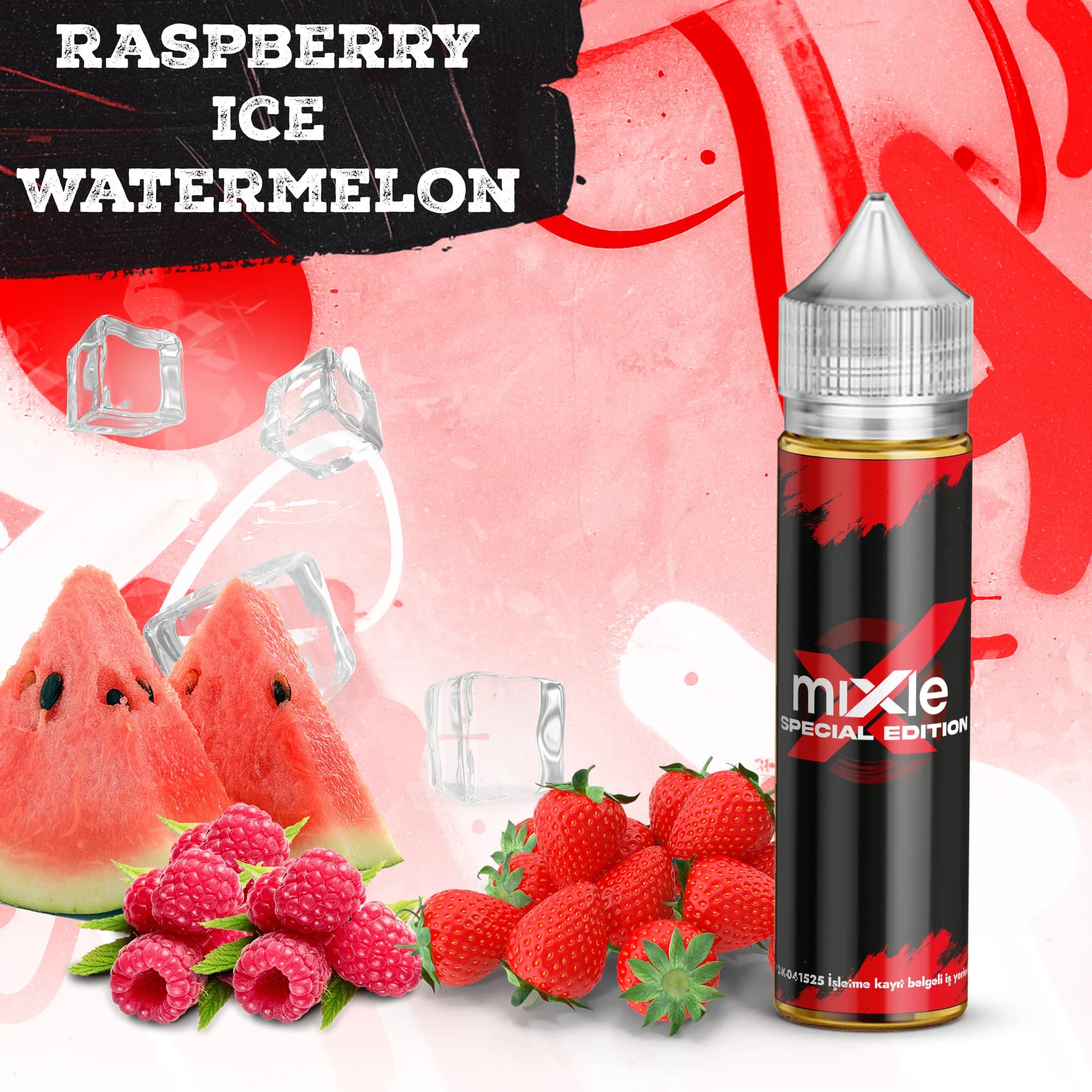 Raspberry Ice Watermelon Mix Aroma — 30 ml Diykit (6 ml aroma)